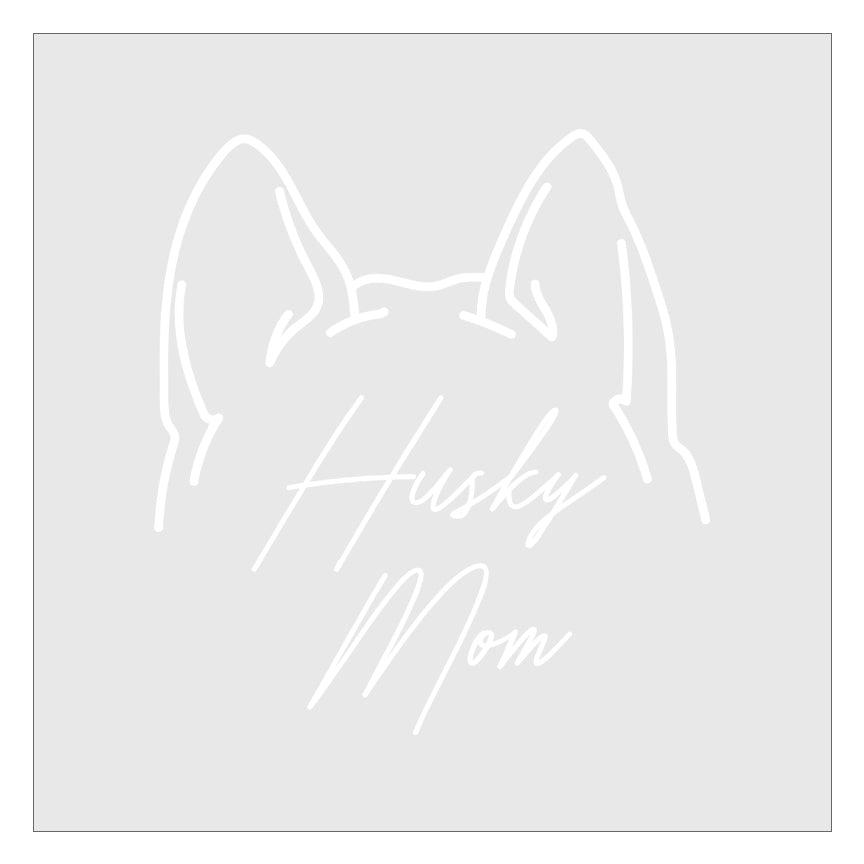 Husky Mom DTF Transfer