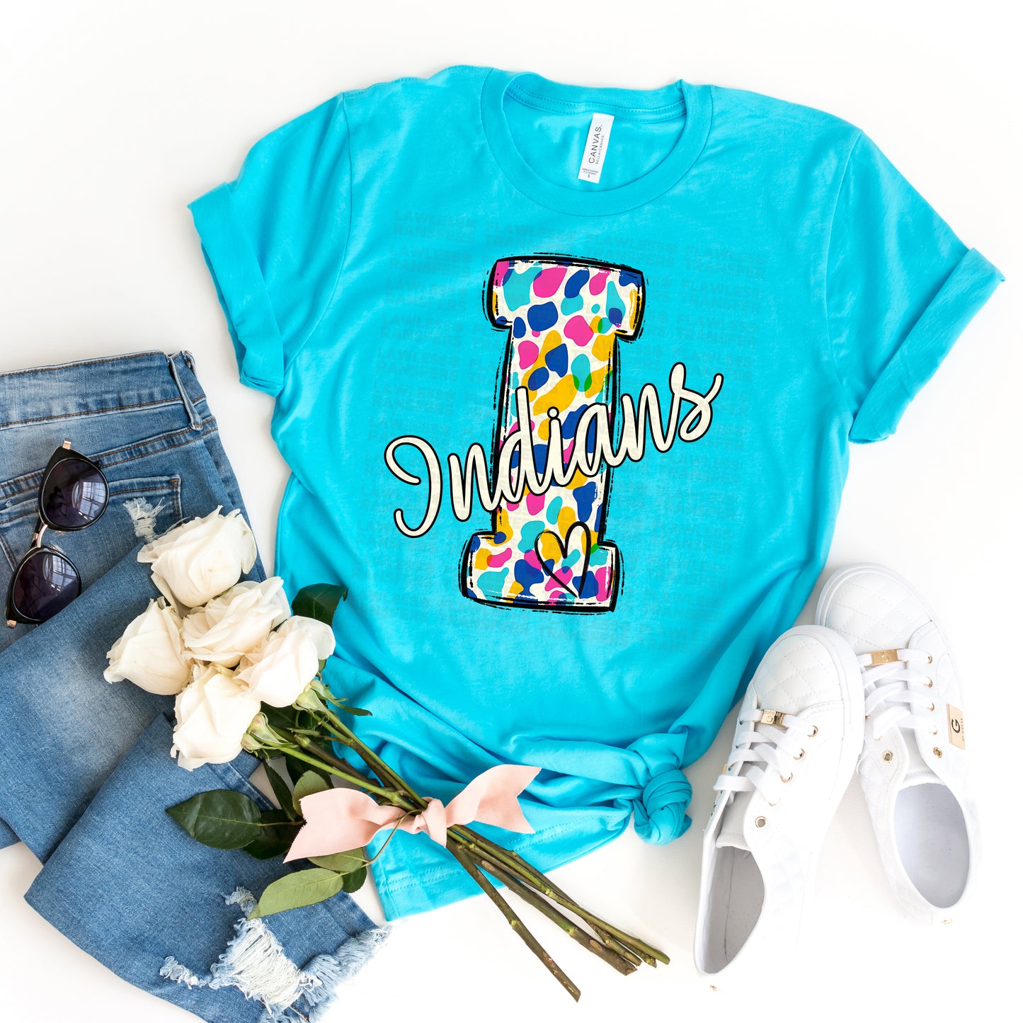 Indians Bright Spots DTF Transfer