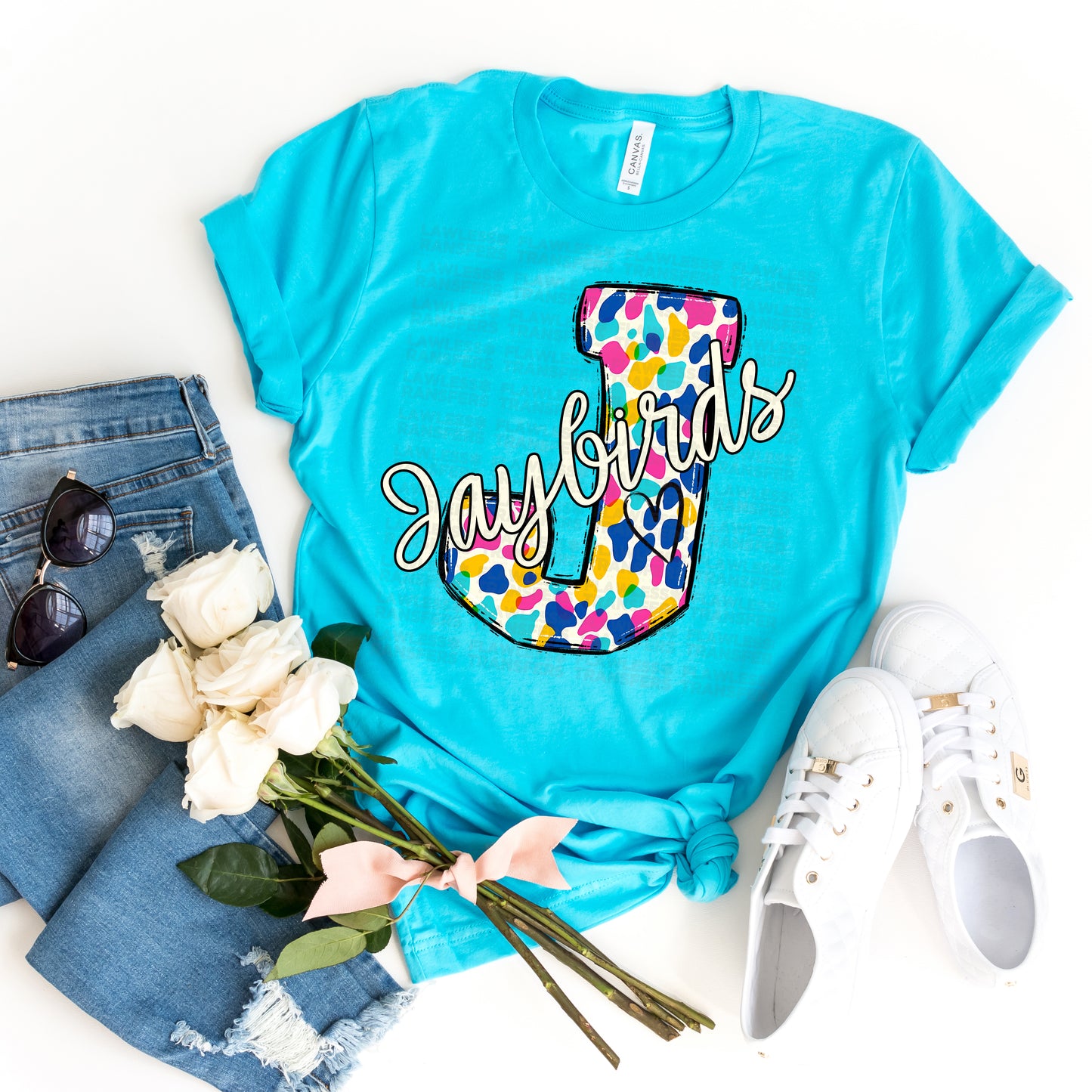 Jaybirds Bright Spots DTF Transfer