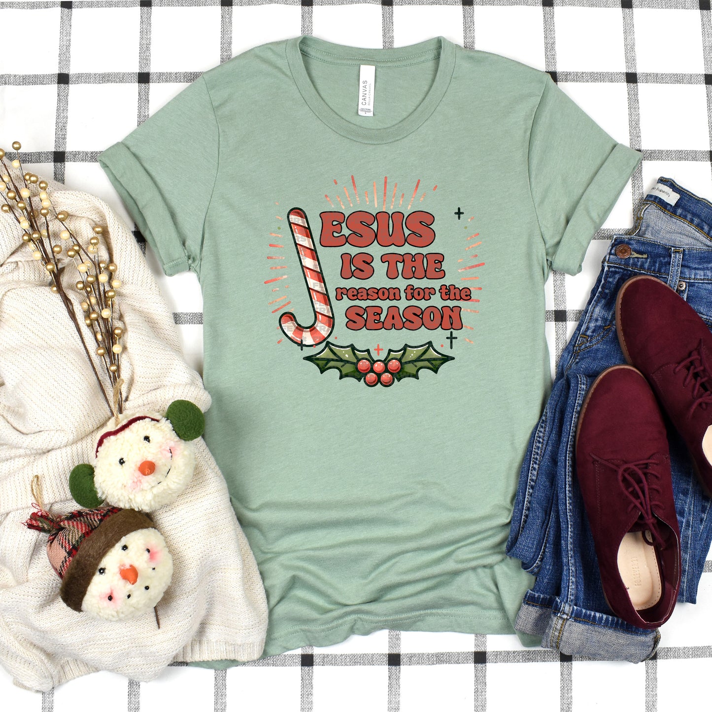 Jesus Is The Reason For The Season - Design 4 DTF Transfer