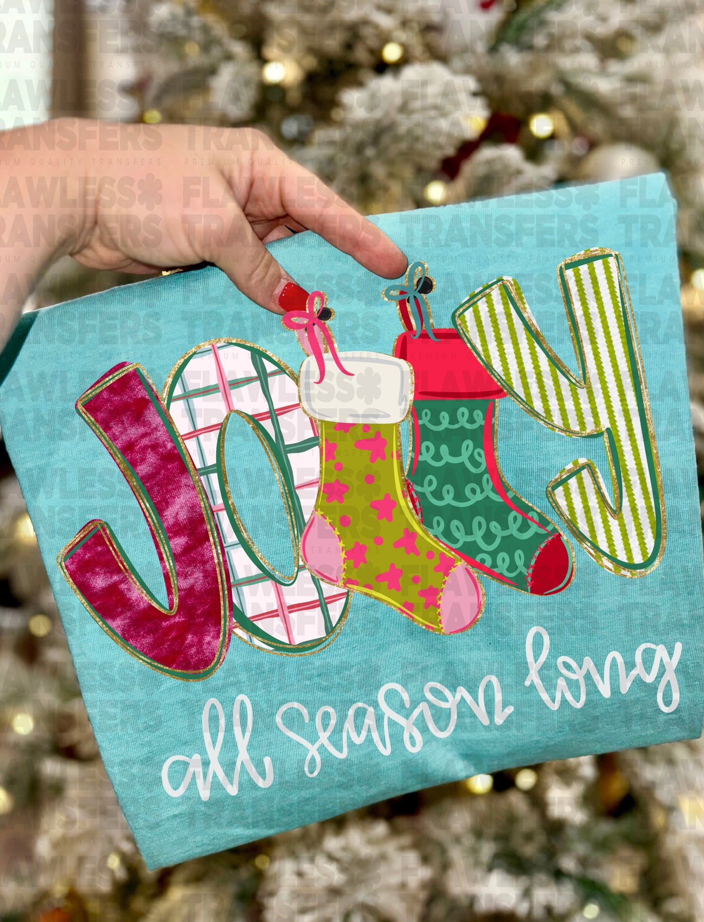 Jolly All Season Long #2812 DTF Transfer