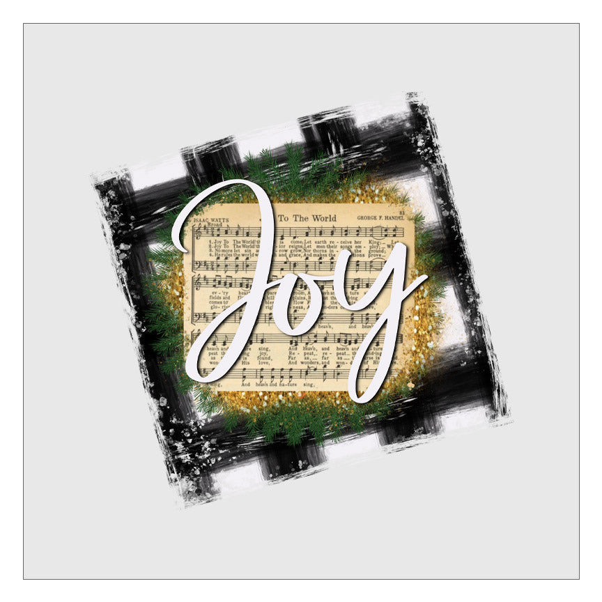 Joy to the World - Design 7 DTF Transfer