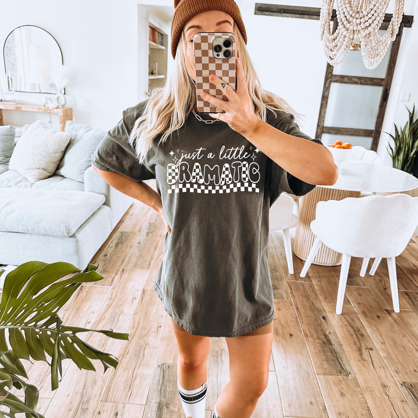 Just A Little Dramatic DTF Transfer