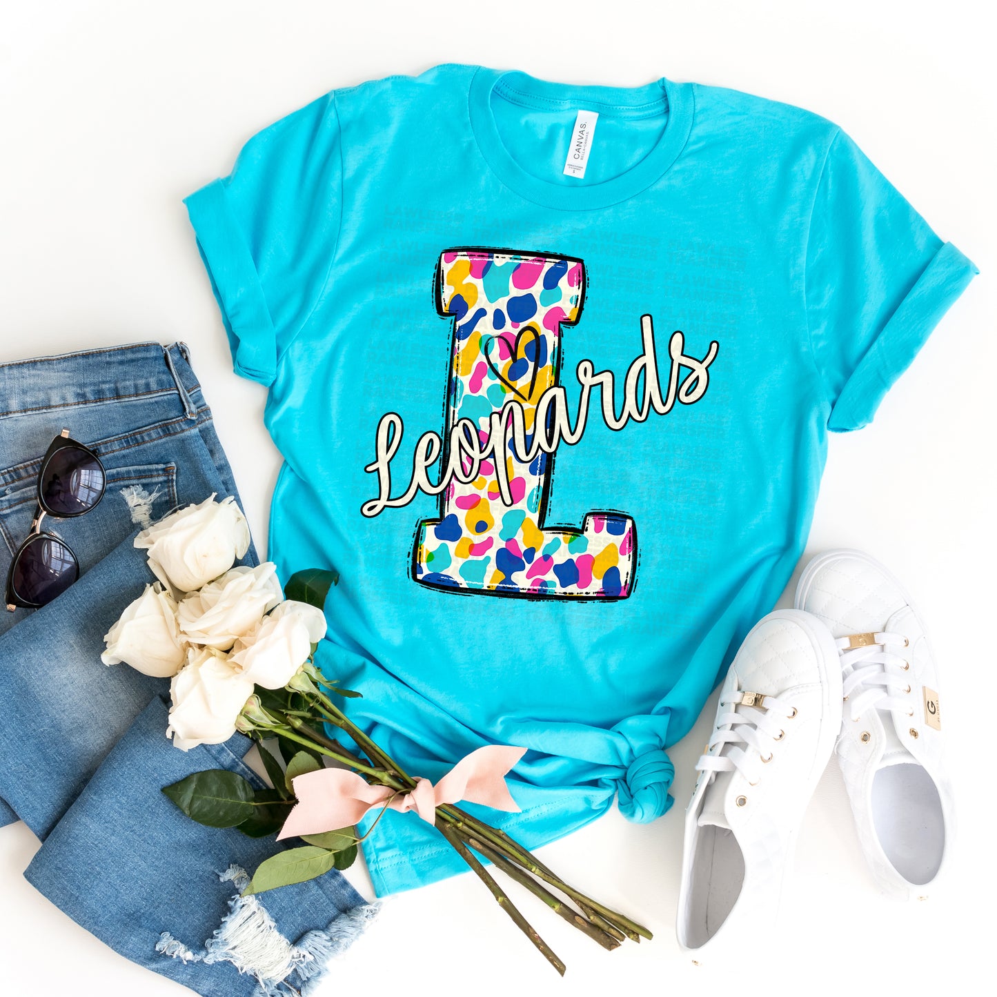 Leopards Bright Spots DTF Transfer