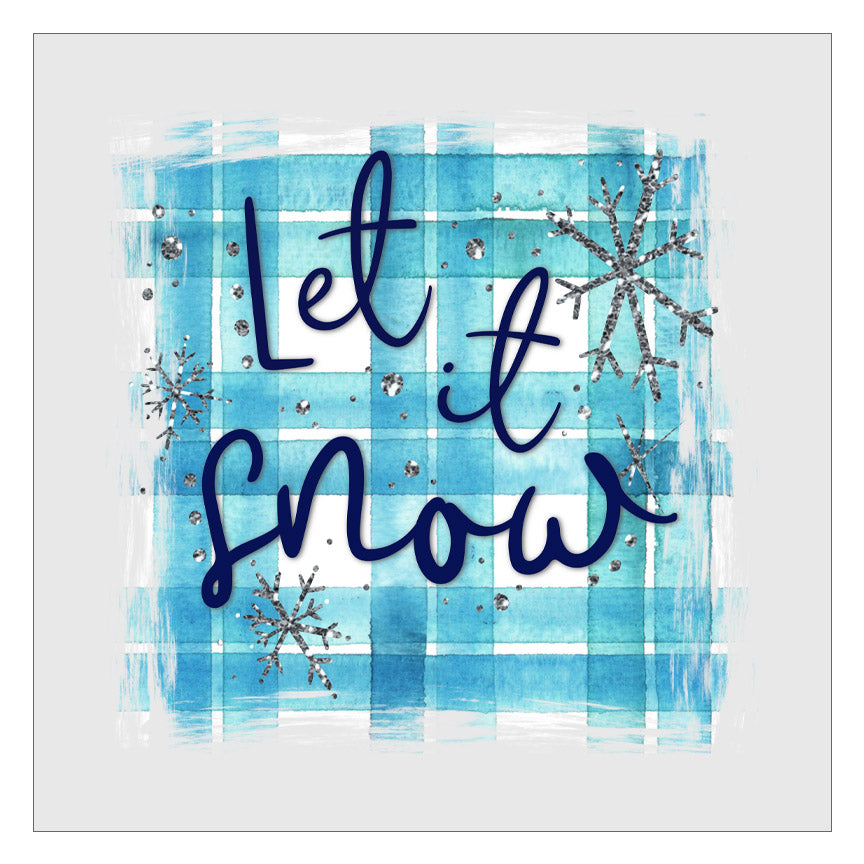 Let it Snow DTF Transfer