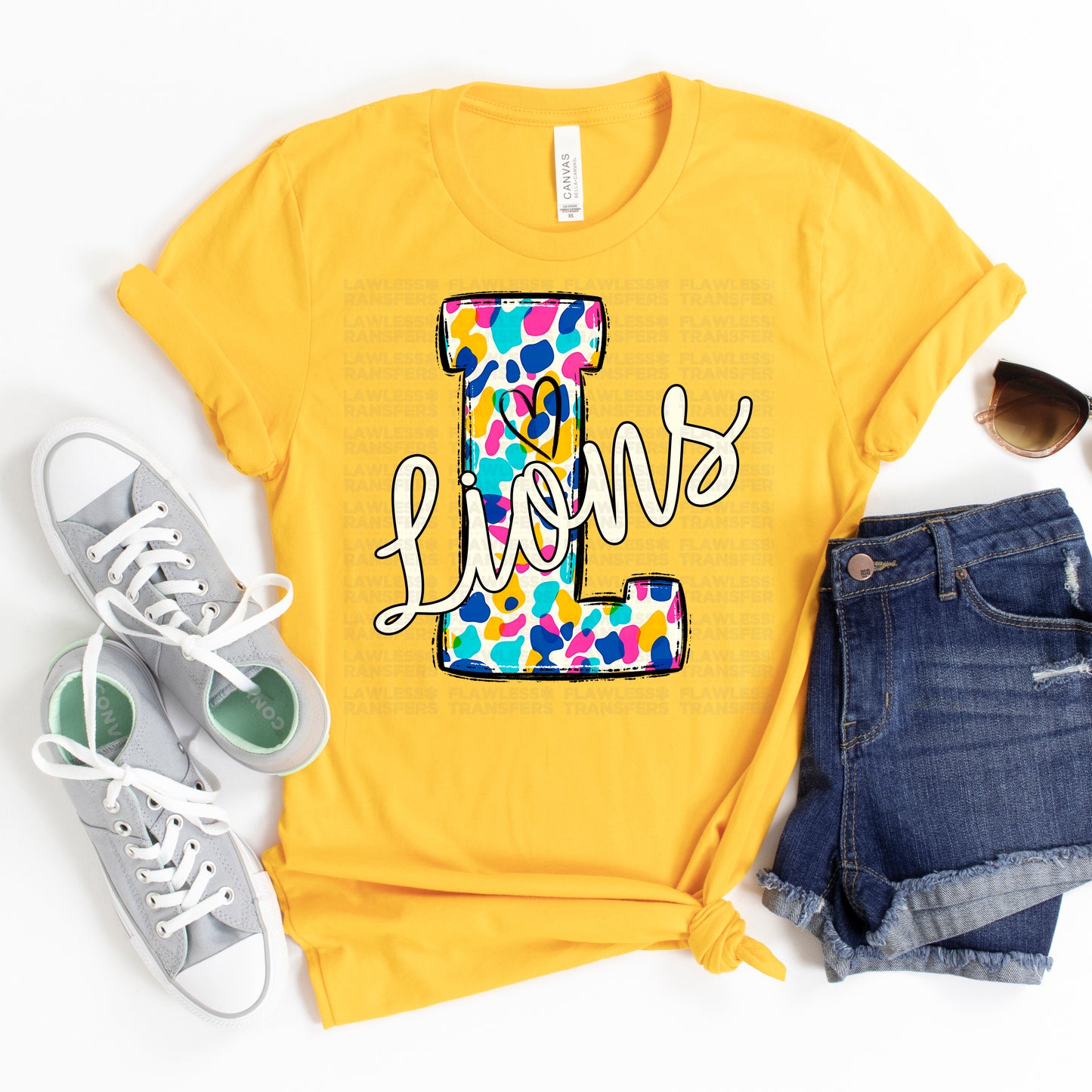 Lions Bright Spots DTF Transfer