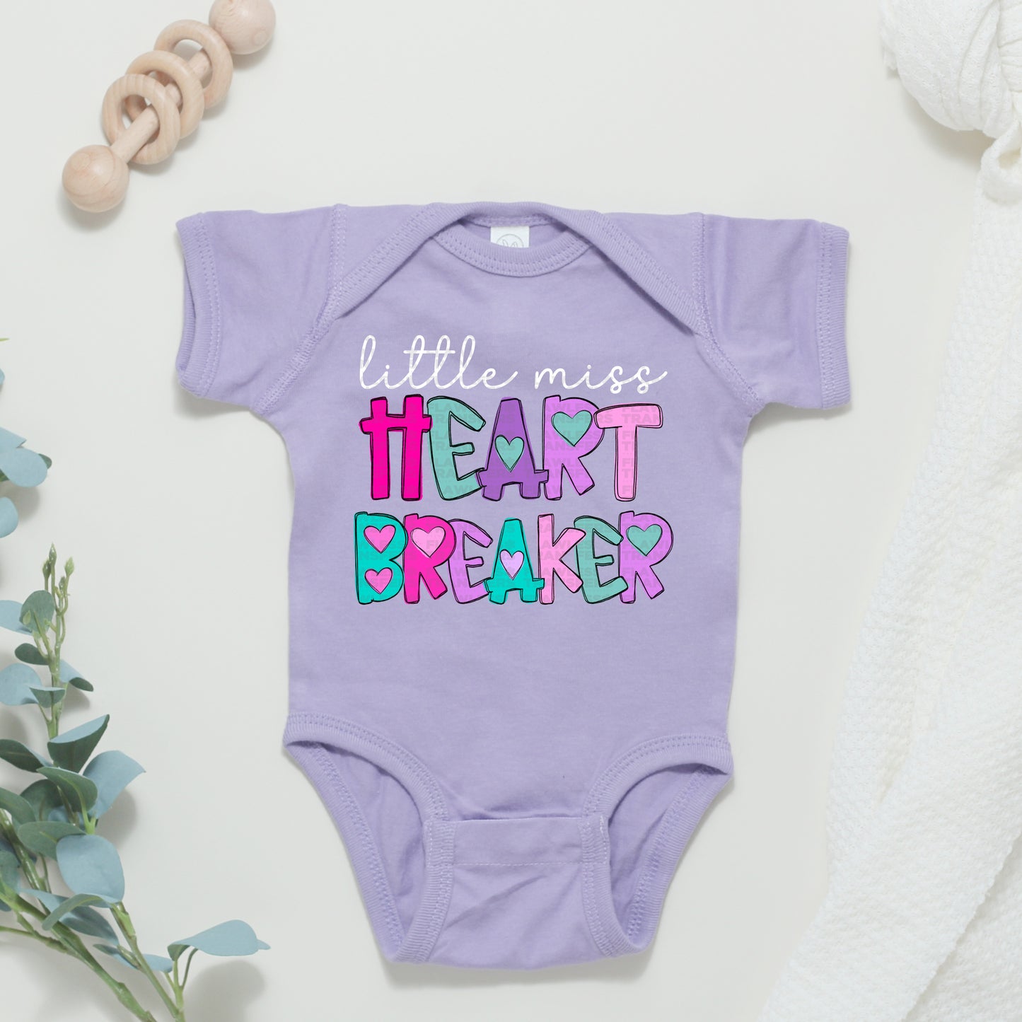 Little Miss Heartbreaker - Hearts Girl Alpha Pack DTF Transfer