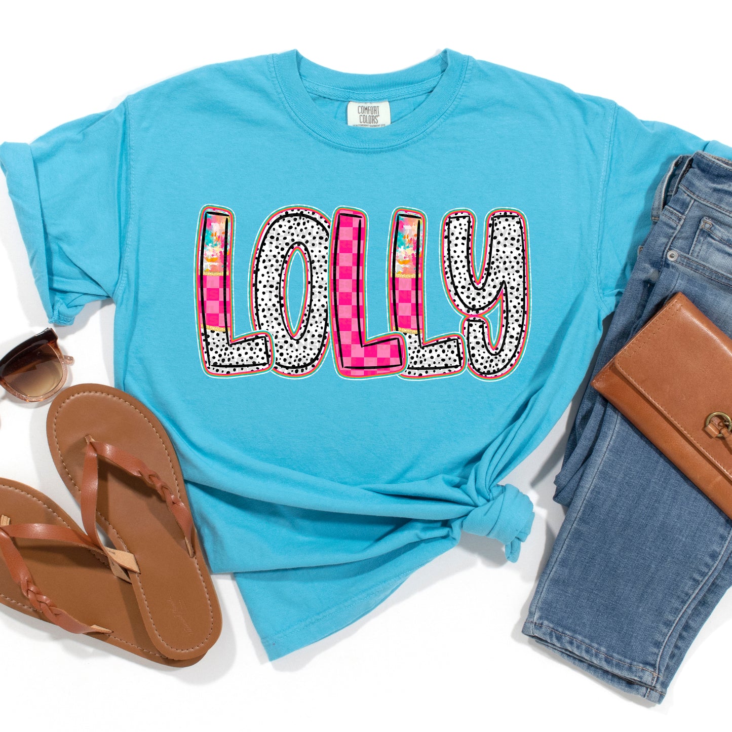 Lolly Happy Chaos Alpha #2035 DTF Transfer