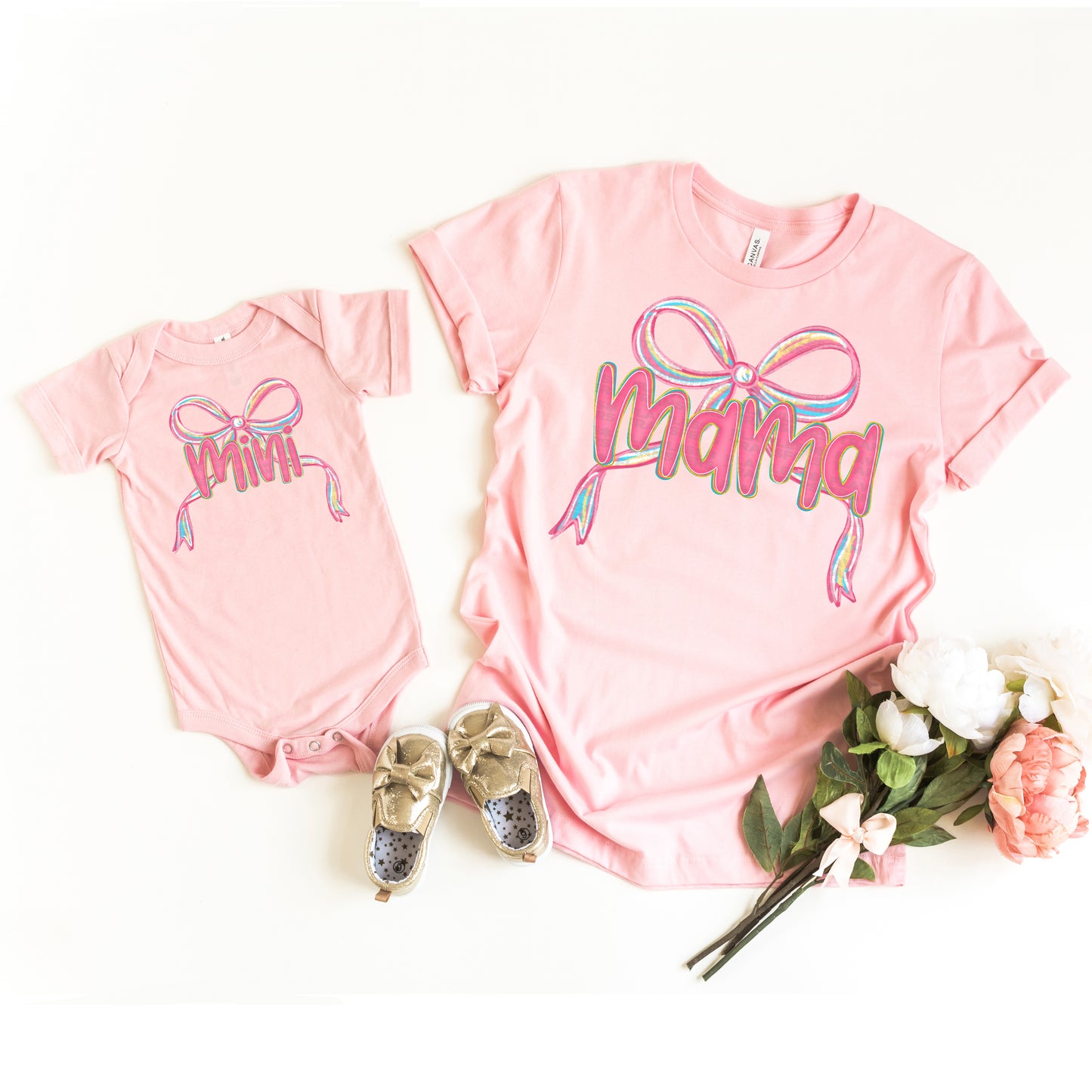 Mama Coquette Bow #2247 DTF Transfer