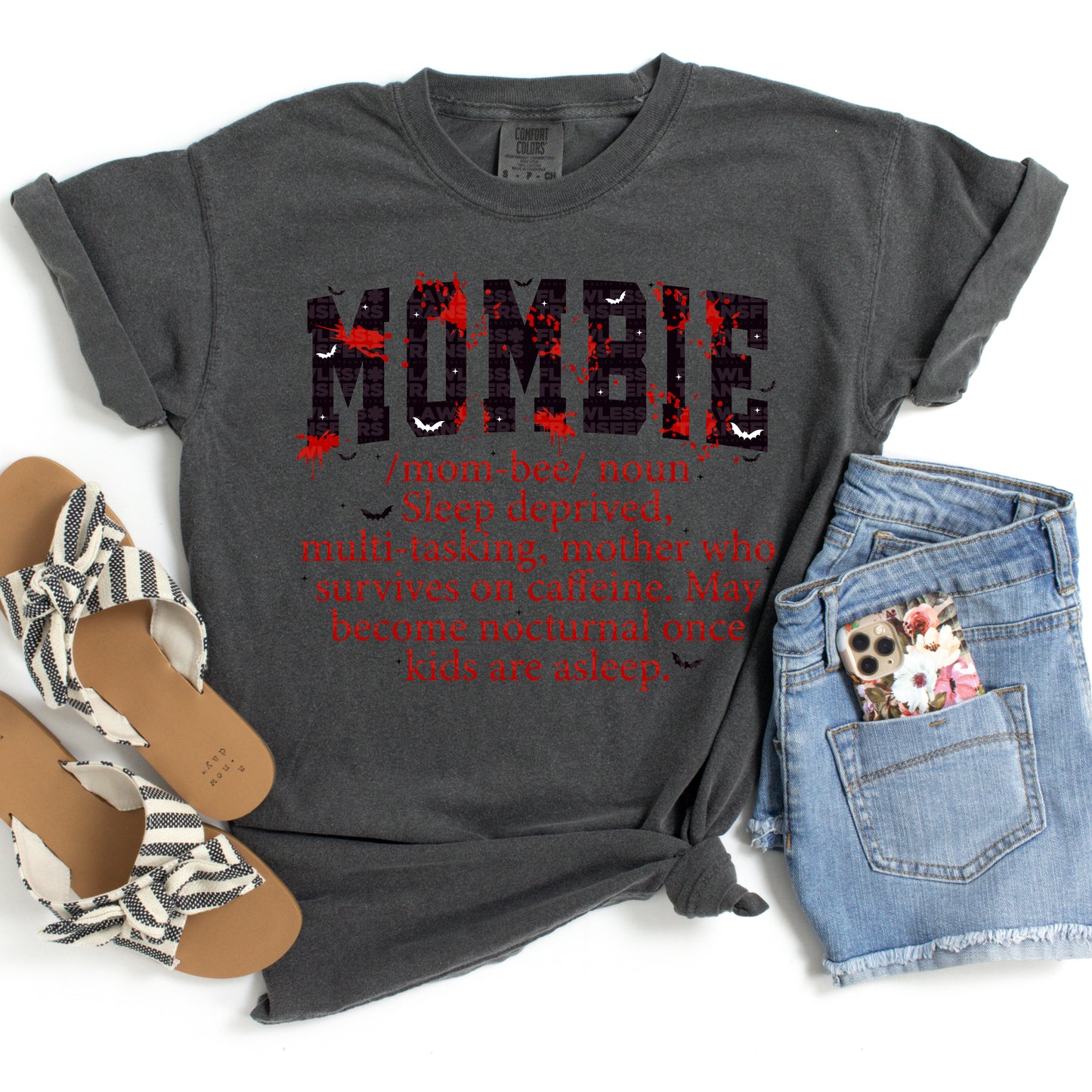 Mombie #2418 DTF Transfer