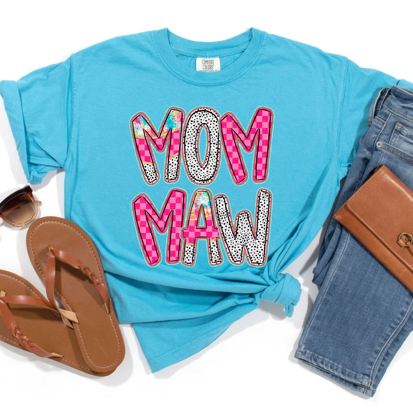 Mommaw Happy Chaos Alpha #2063 DTF Transfer