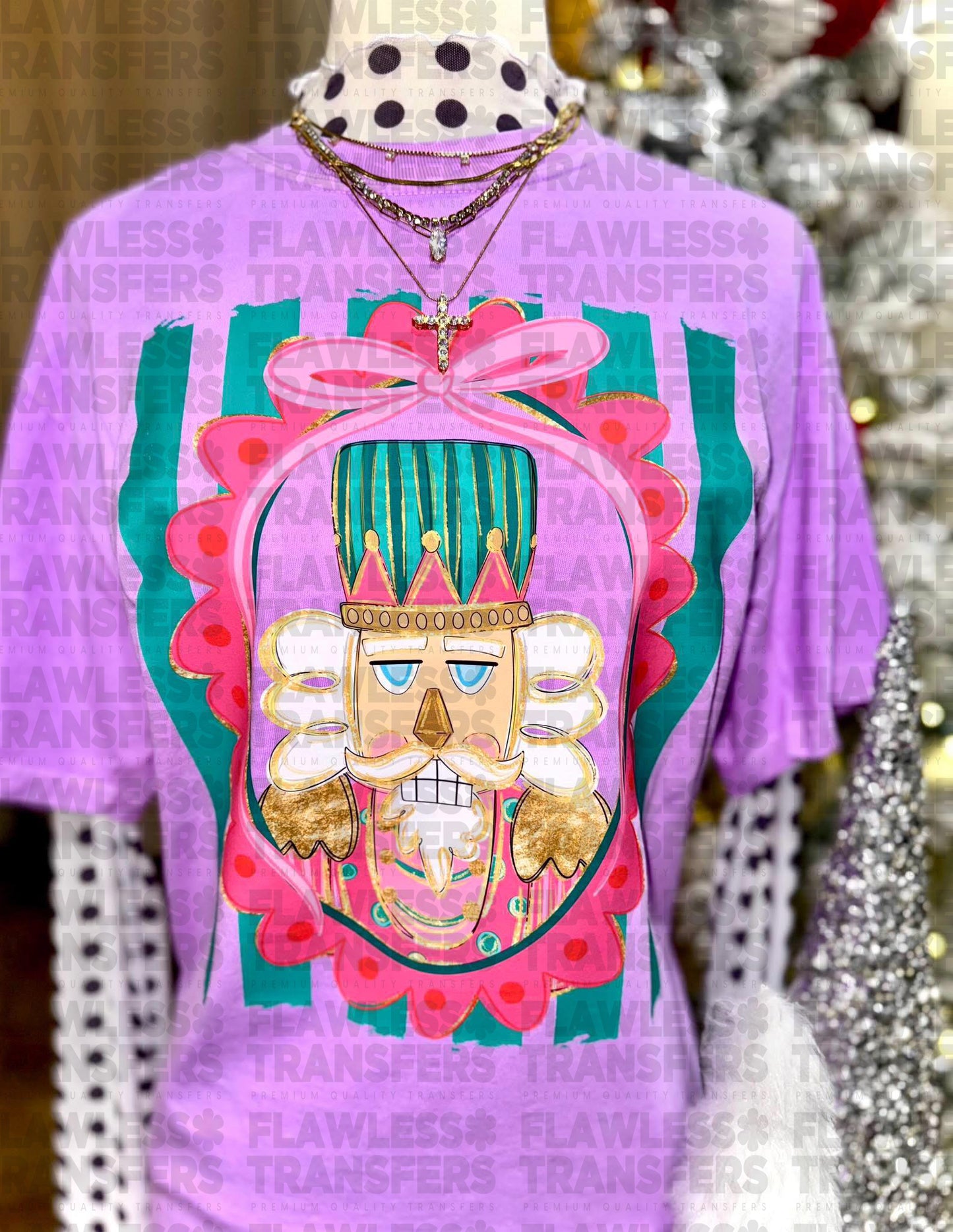 Nutcracker Preppy Frame #2953 DTF Transfer