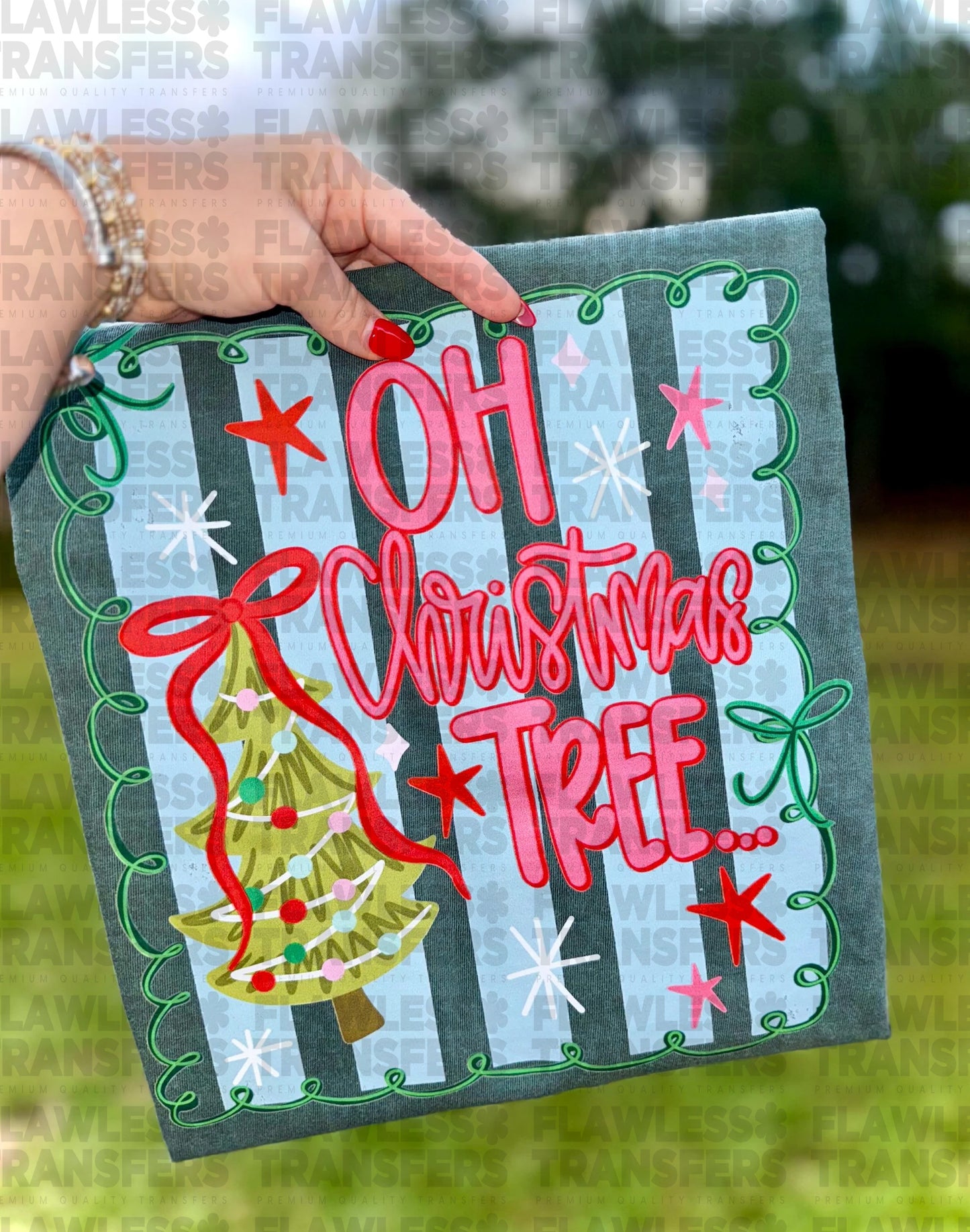 Oh Christmas Tree #2866 DTF Transfer