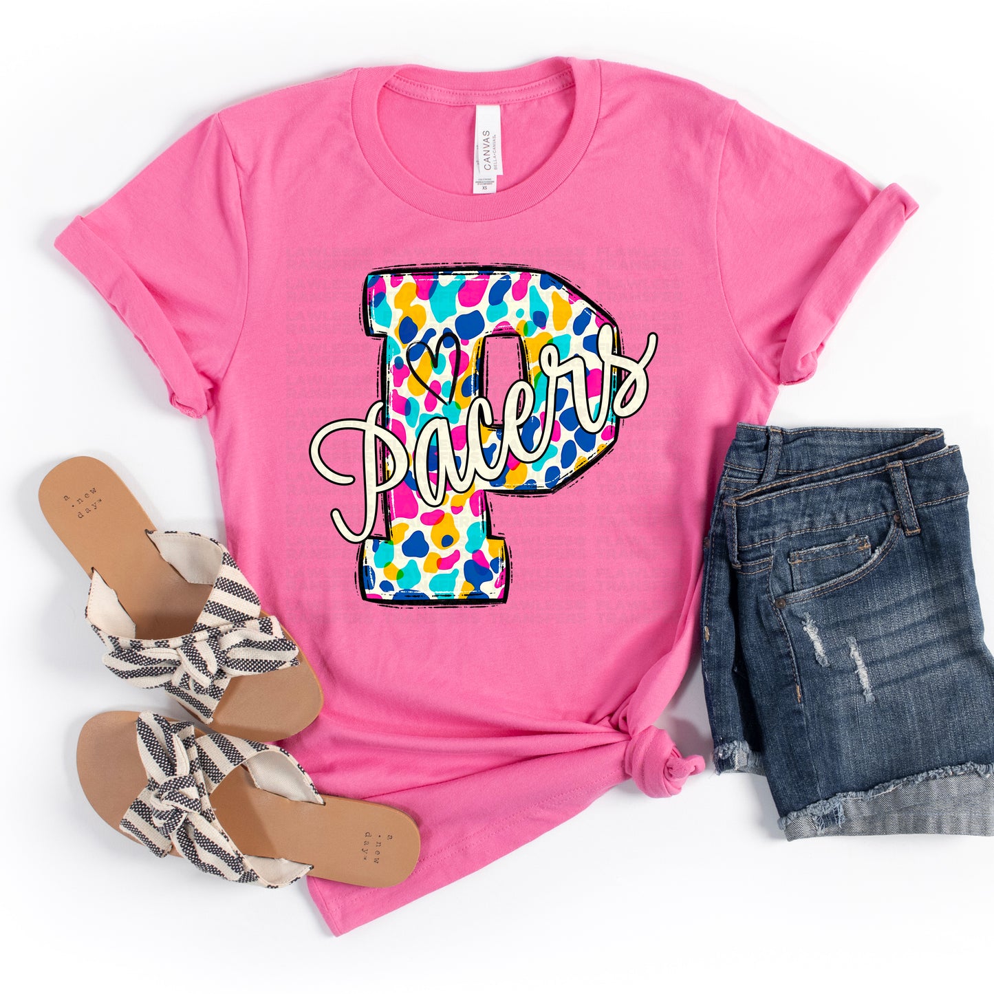 Pacers Bright Spots DTF Transfer