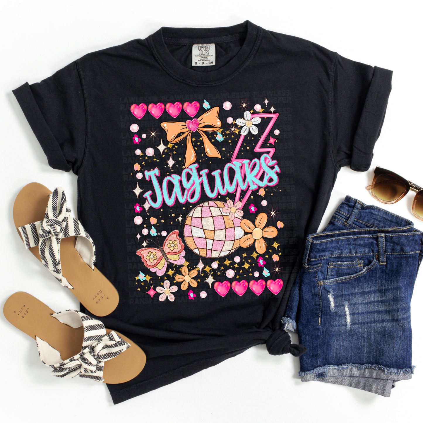 Jaguars Preppy Mascot DTF Transfer