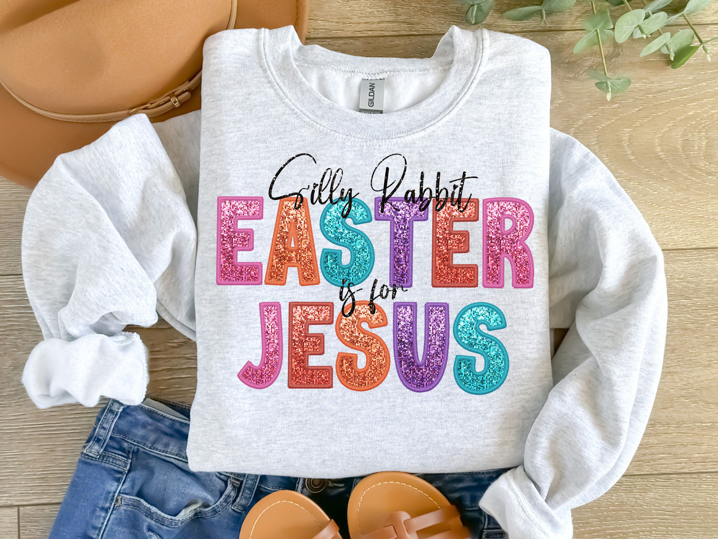 Silly Rabbit Easter Is For Jesus #1104 - DTF Transfer