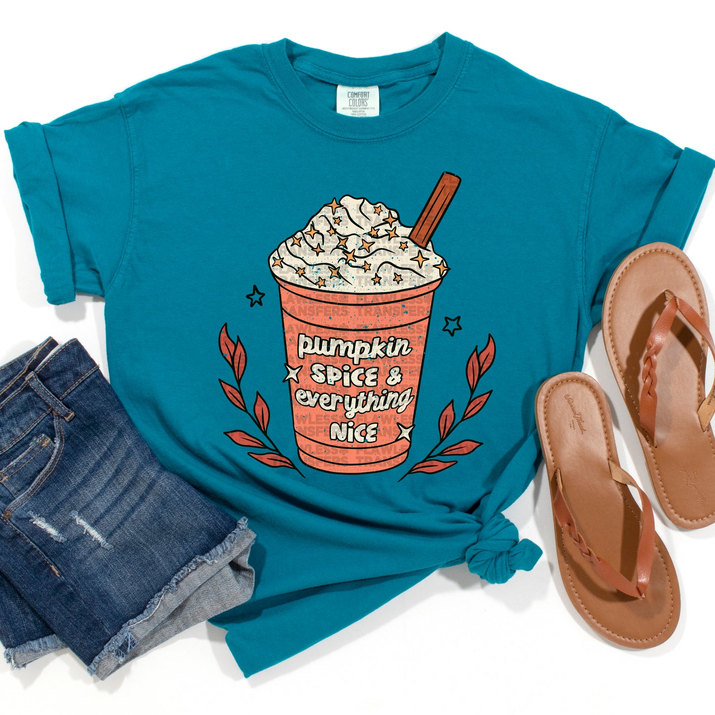 Pumpkin Spice And Everything Nice #2423 DTF Transfer