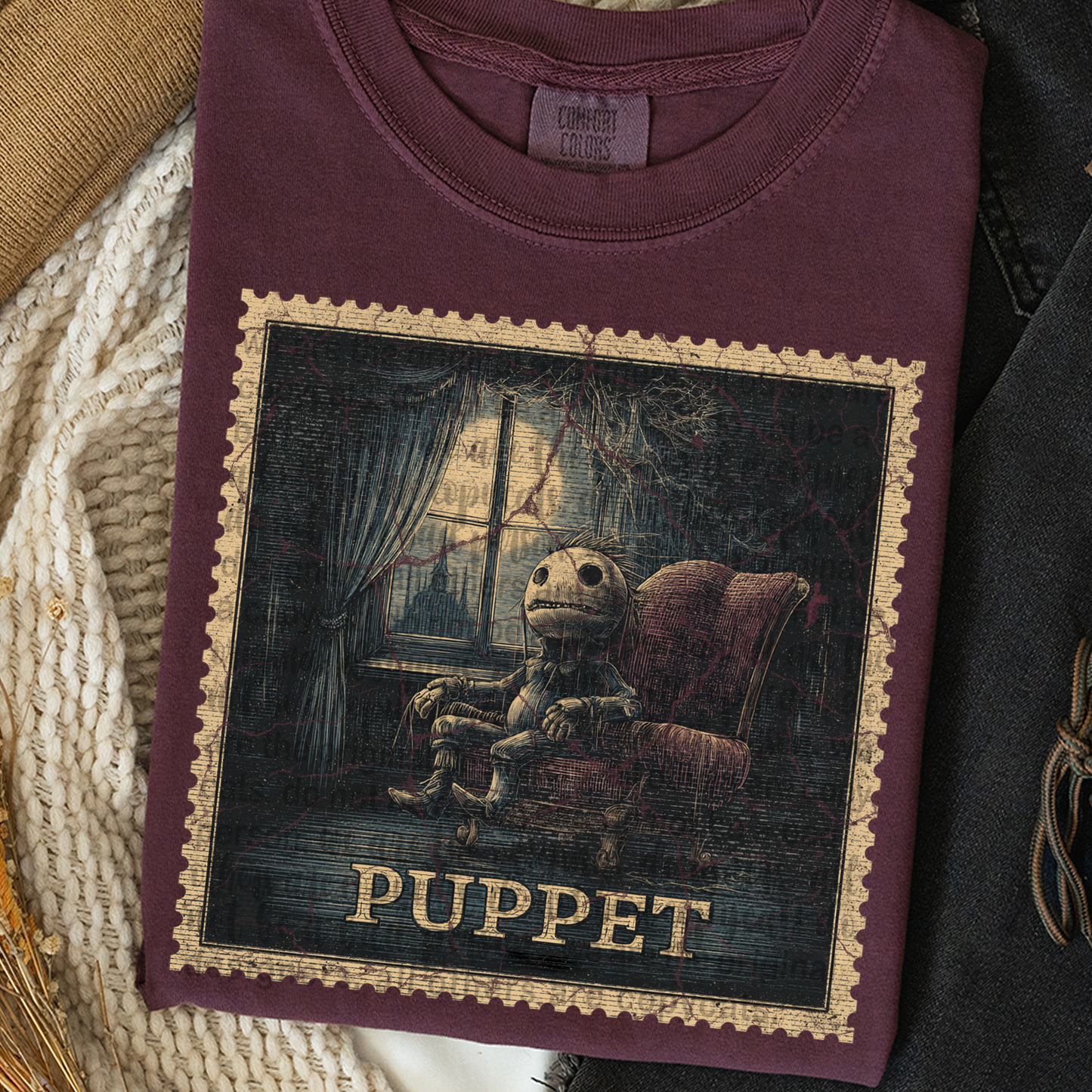 Puppet Vintage Stamp #2320 DTF Transfer