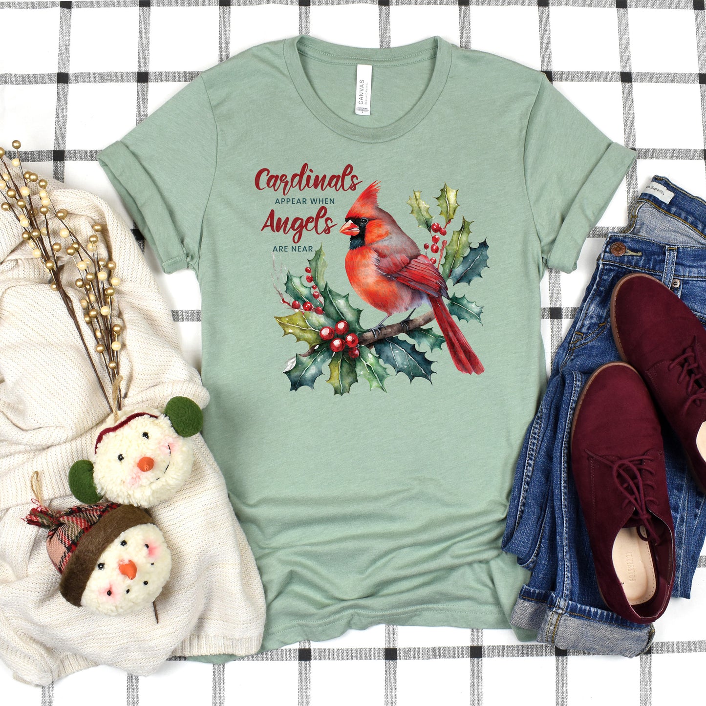 Red Cardinals Appear When Angels Are Near DTF Transfer