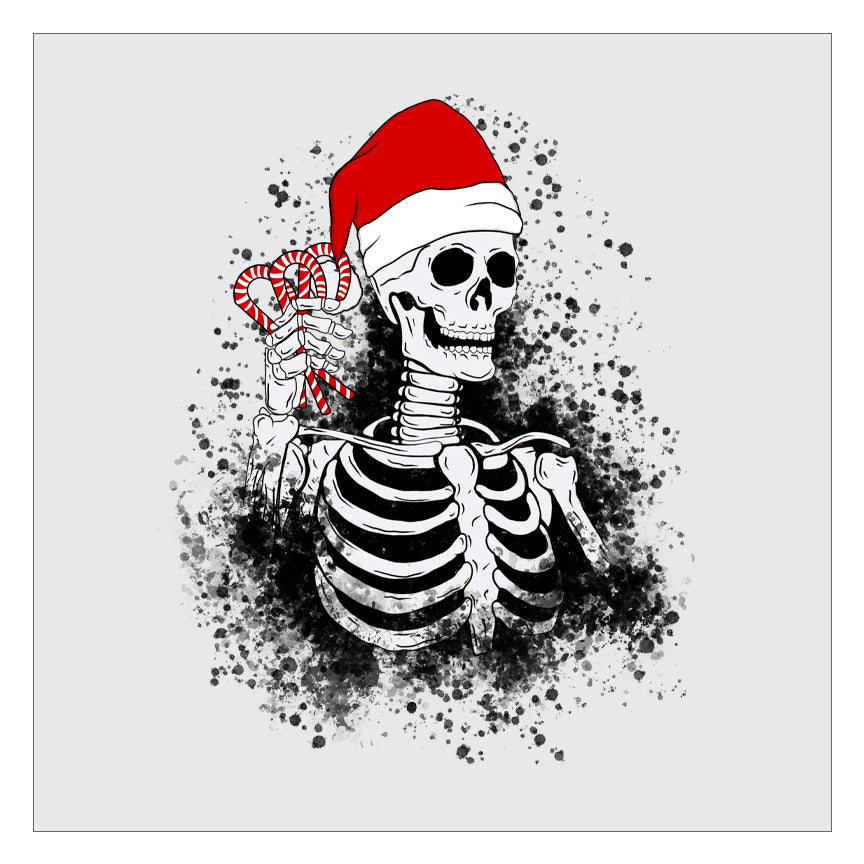 Santa Skellie DTF Transfer