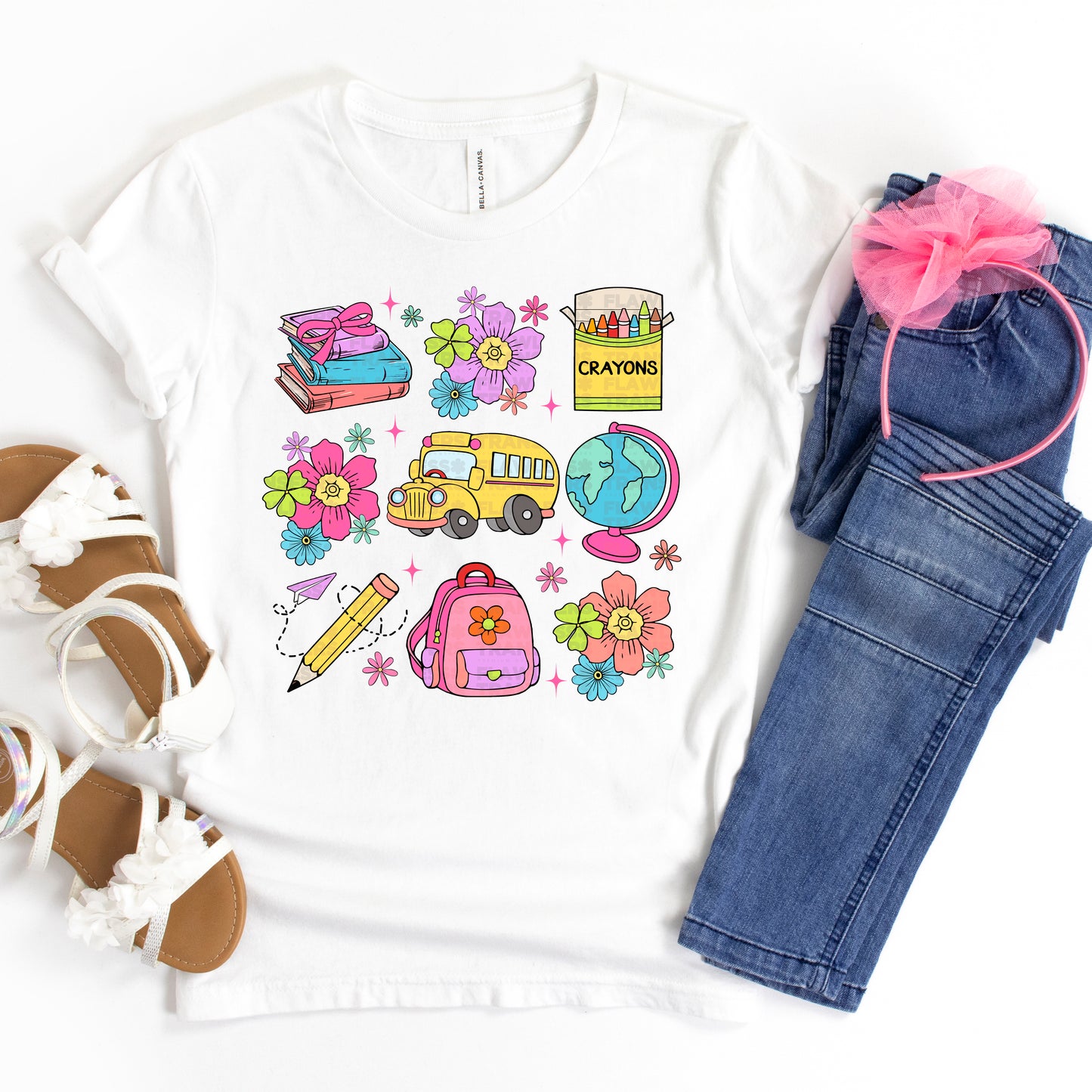 School Doodles #2214 DTF Transfer