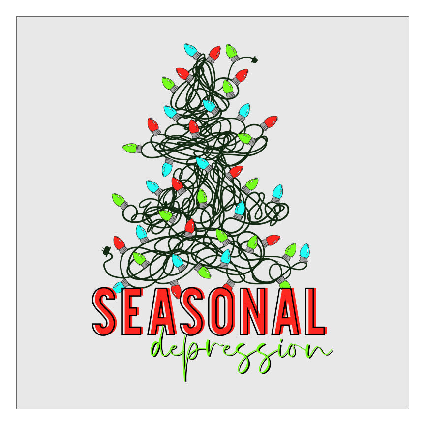 Seasonal Depression DTF Transfer