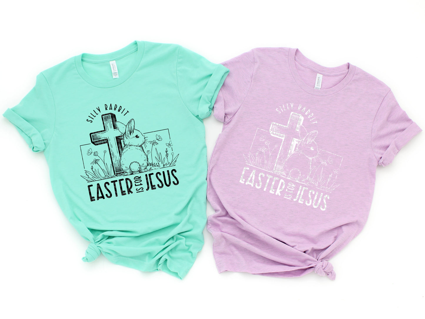 Silly Rabbit Easter Is For Jesus #2058 DTF Transfer