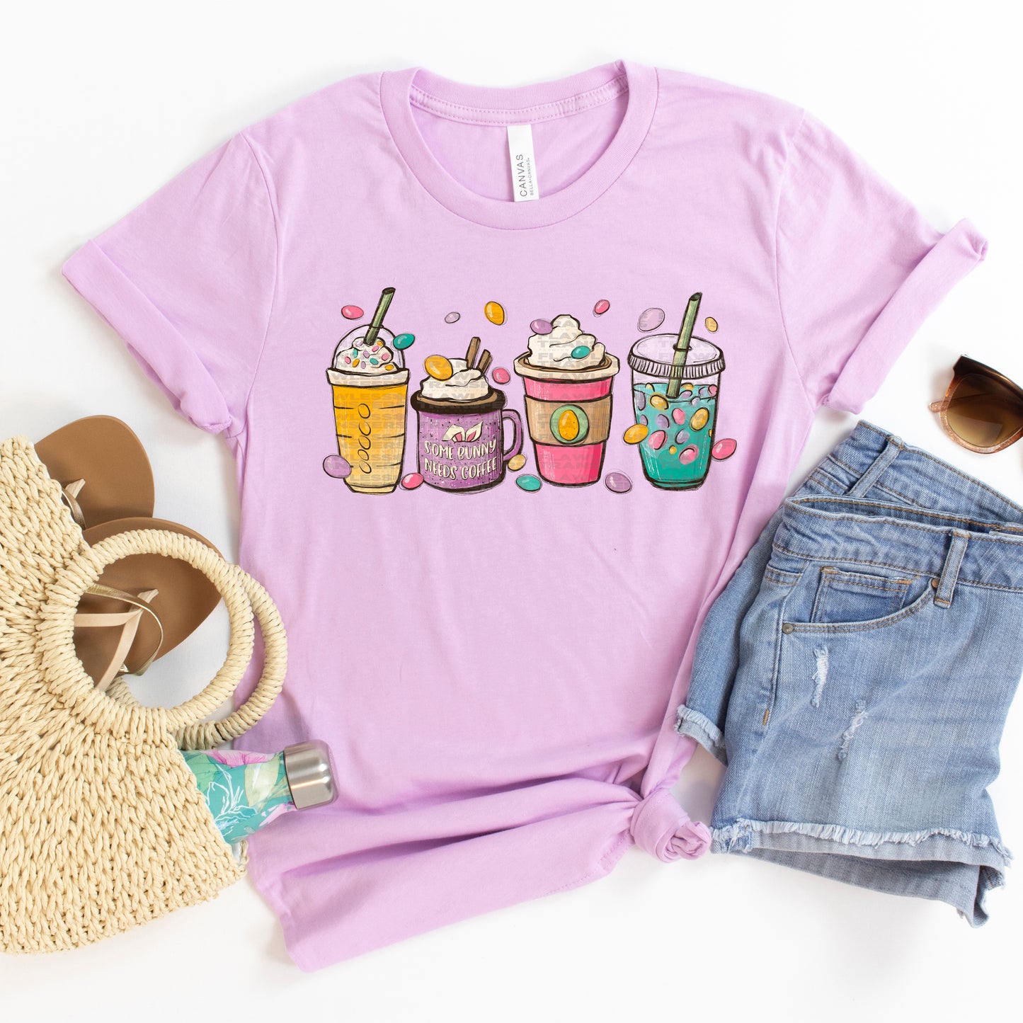 Some Bunny Needs Coffee #0003 DTF Transfer