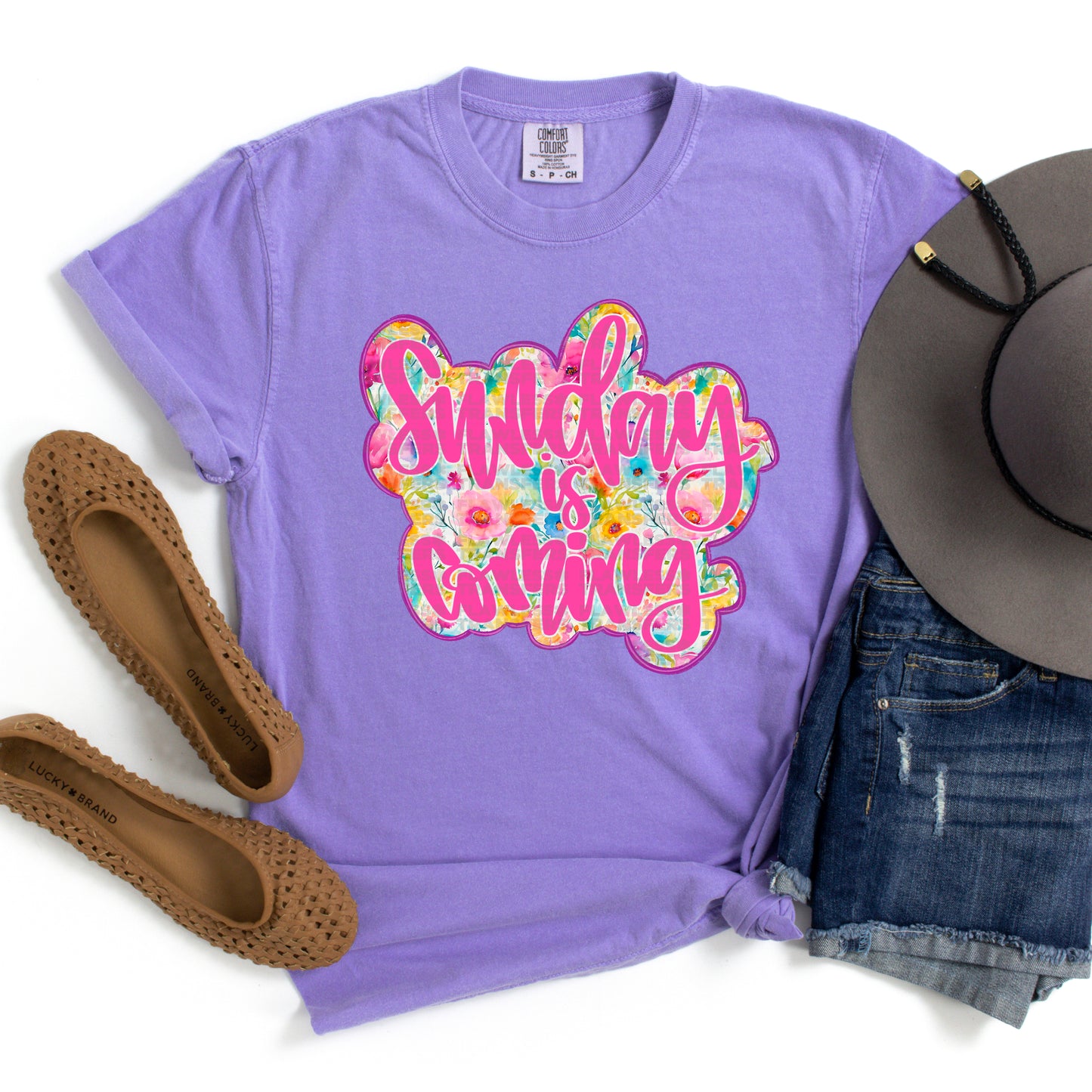 Sunday Is Coming #2051 DTF Transfer