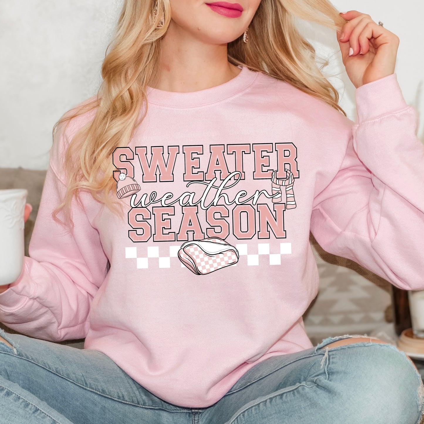 Sweater Weather Season DTF Transfer