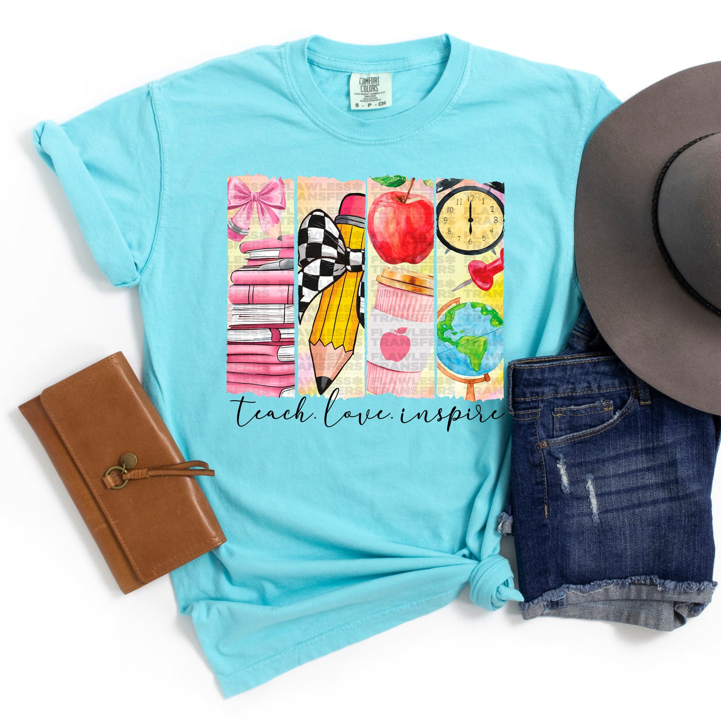 Teach Love Inspire #2412 DTF Transfer