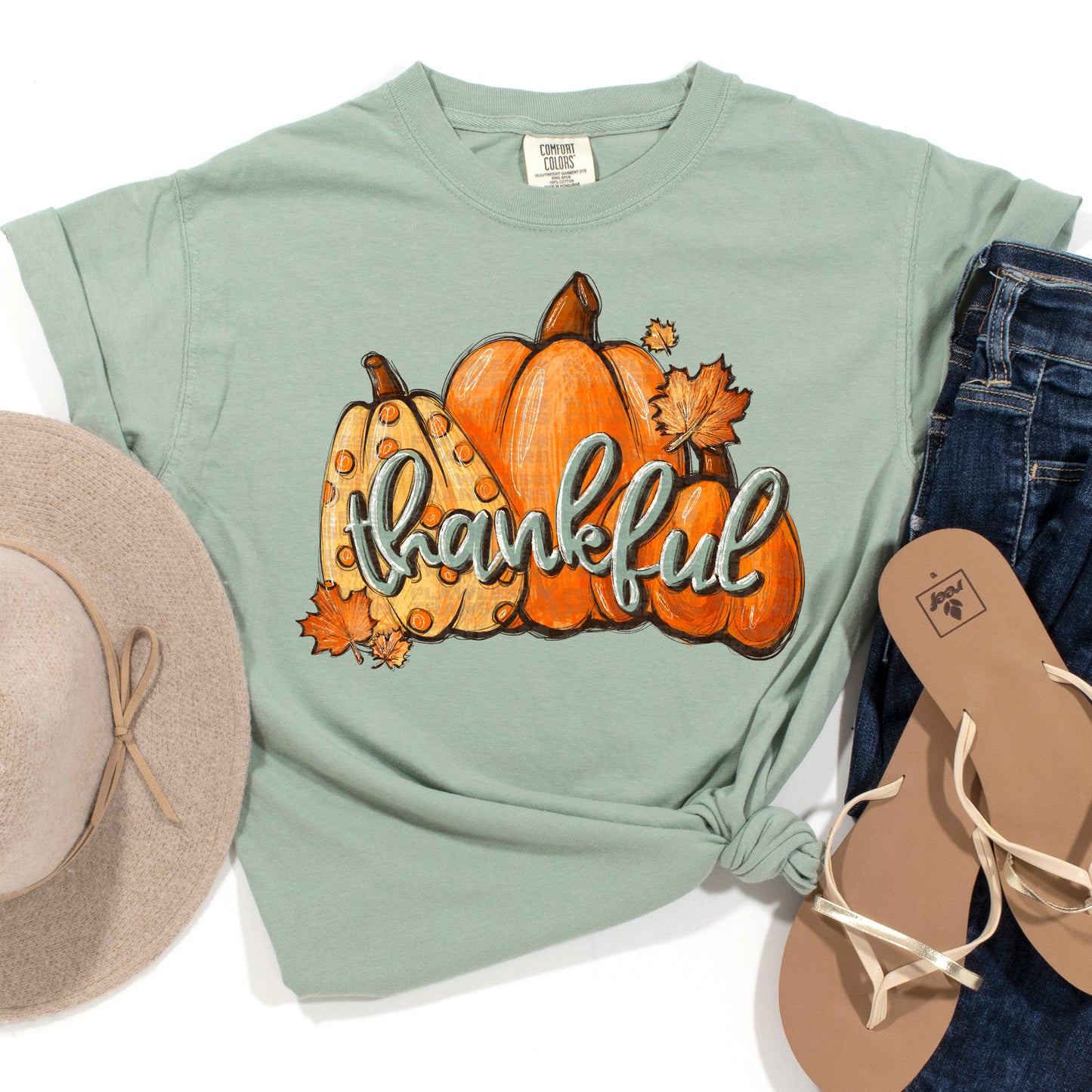 Thankful Pumpkins #0024 DTF Transfer