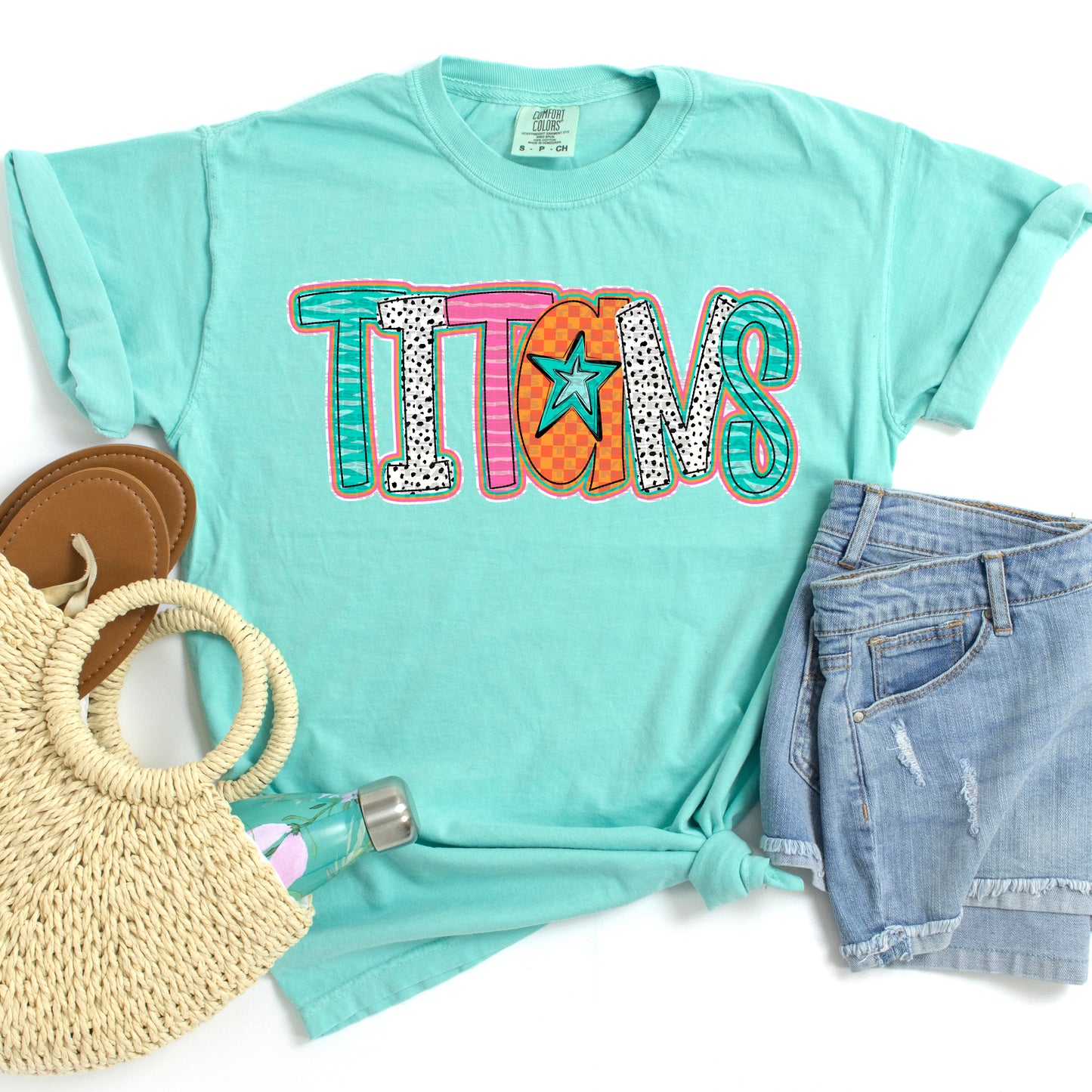 Titans Fun Doodle Stars #2008 DTF Transfer