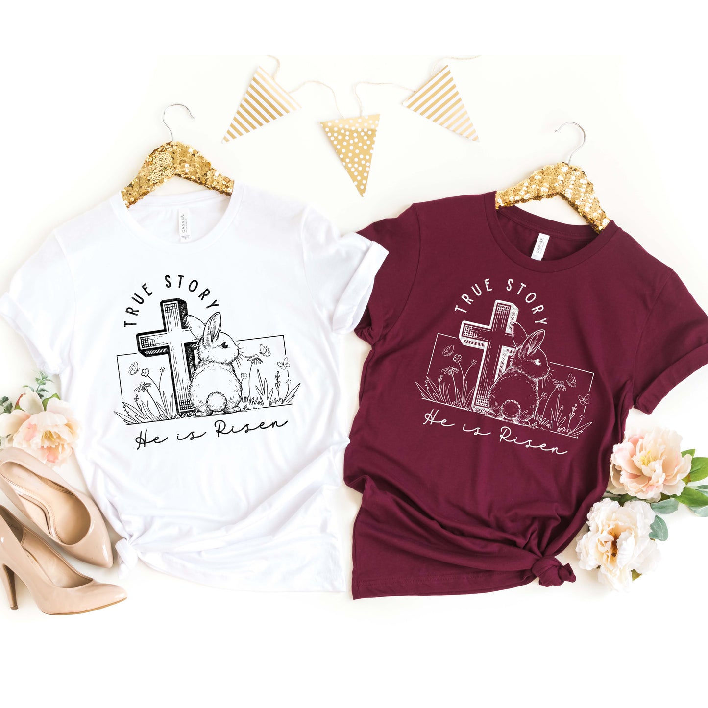 True Story He Is Risen #2055 DTF Transfer