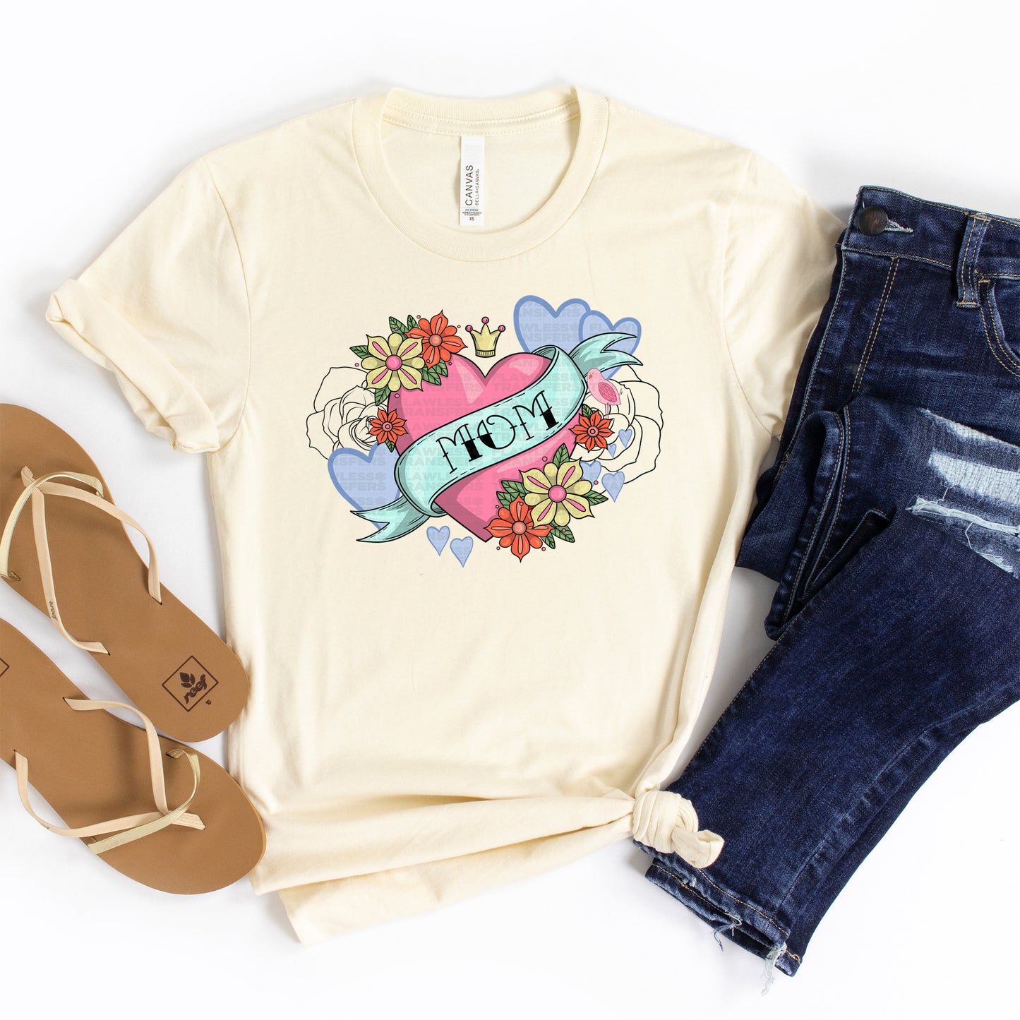 Vintage Tattoo Mom #1096 - DTF Transfer