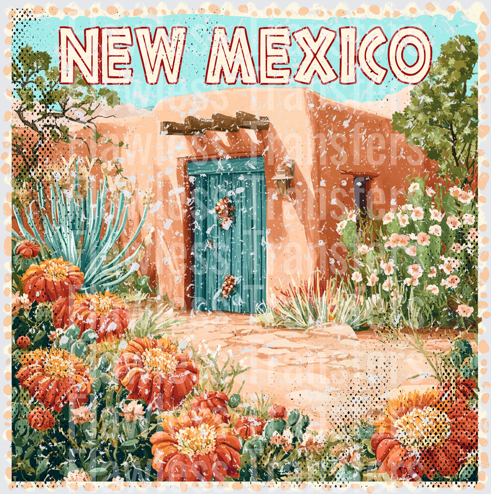 New Mexico Vintage Stamp #1034