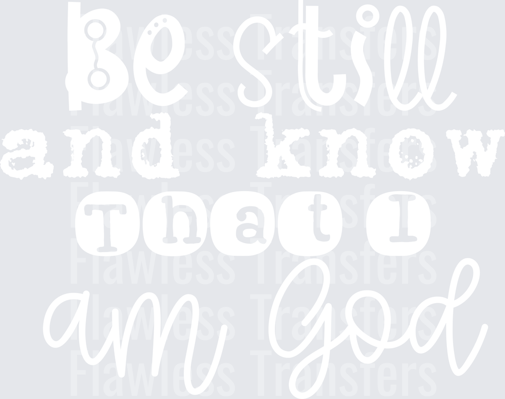 Be Still #5504