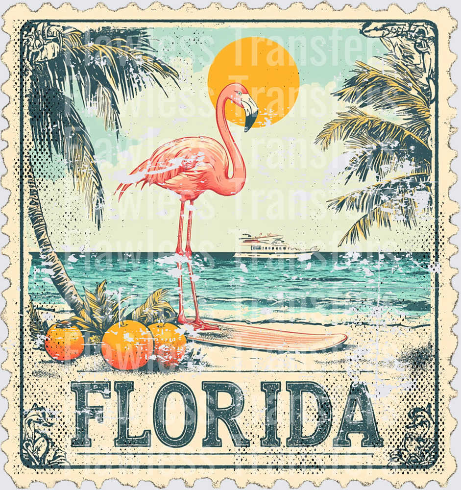 Florida Vintage Stamp #1029