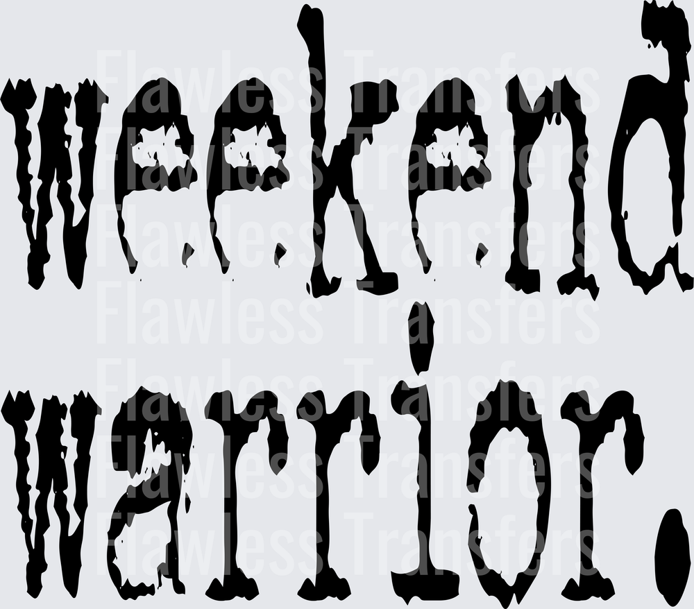 Weekend Warrior #5685