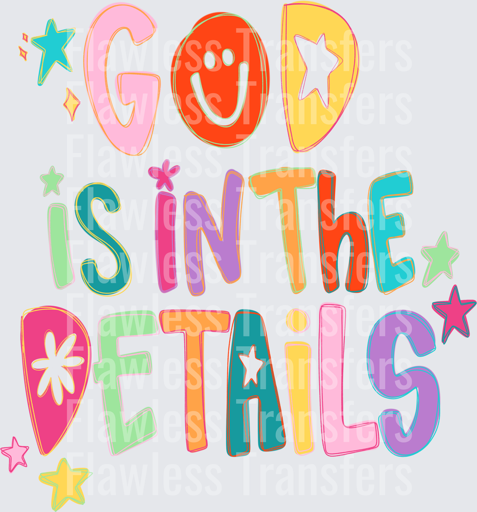 God Is In The Details #5215