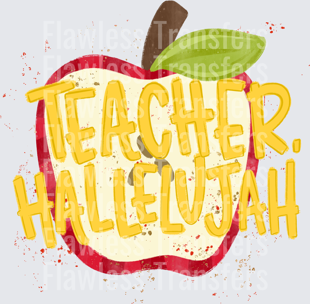 Teacher Hallelujah #6374