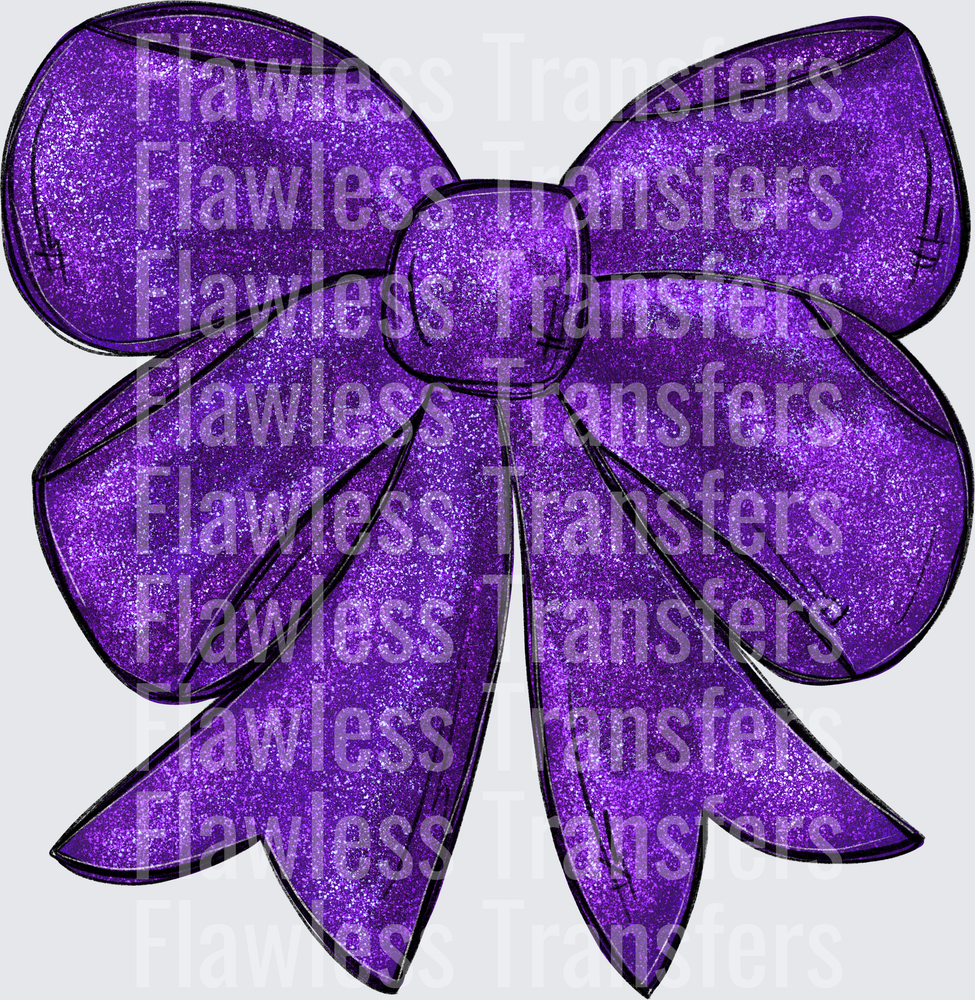 Purple Bow #4666