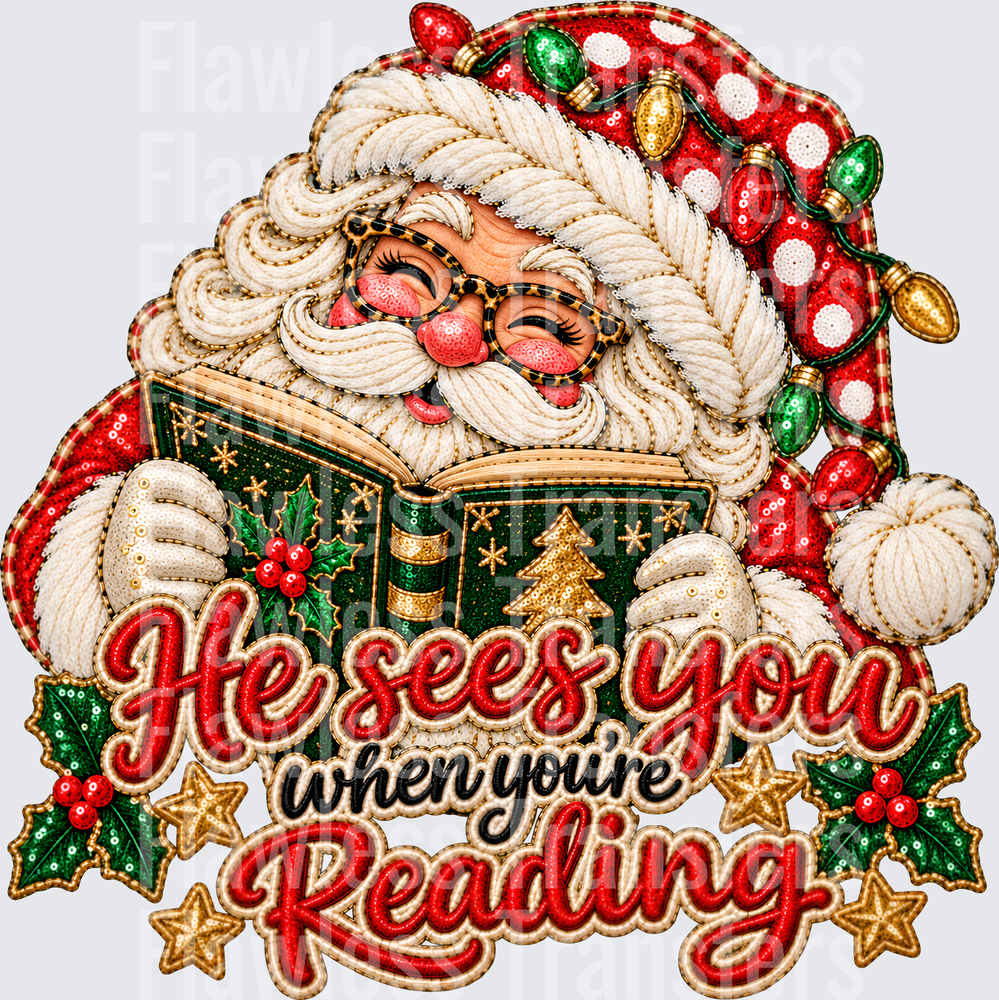 He Sees You When Youre Reading #8155