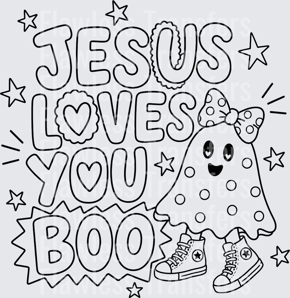Jesus Loves You Boo #0831