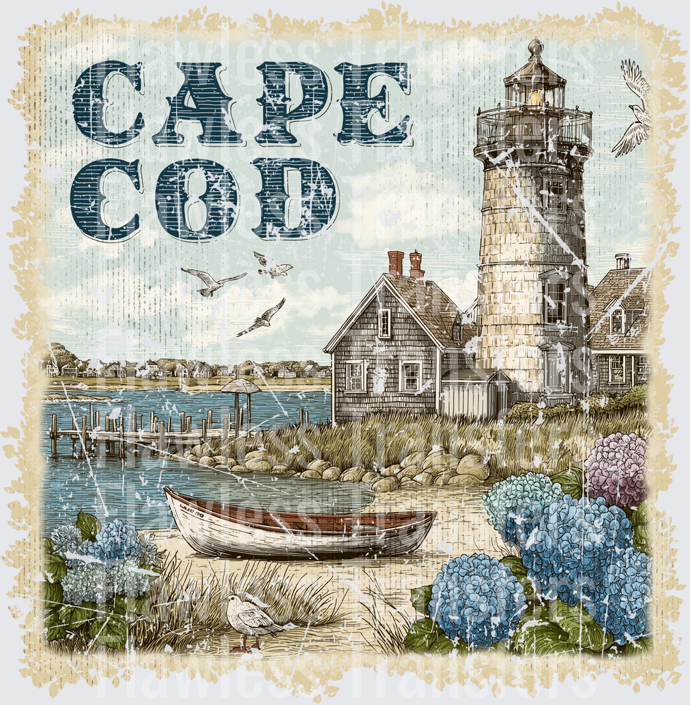 Cape Cod Vintage Stamp #1051