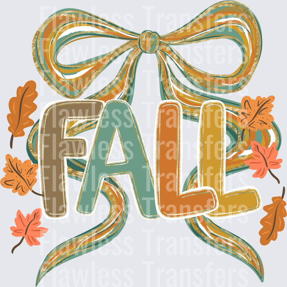 Fall Coquette Bow #0179