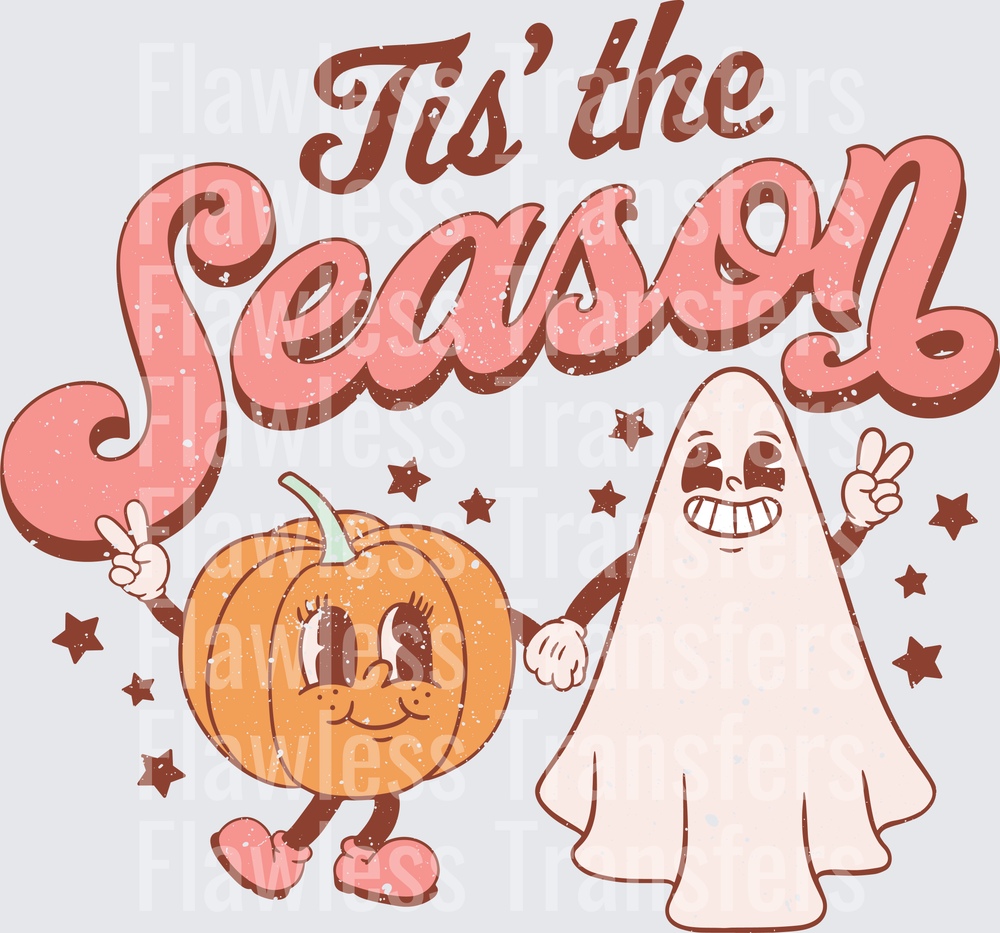 Tis The Season Pumpkin Ghost #0657