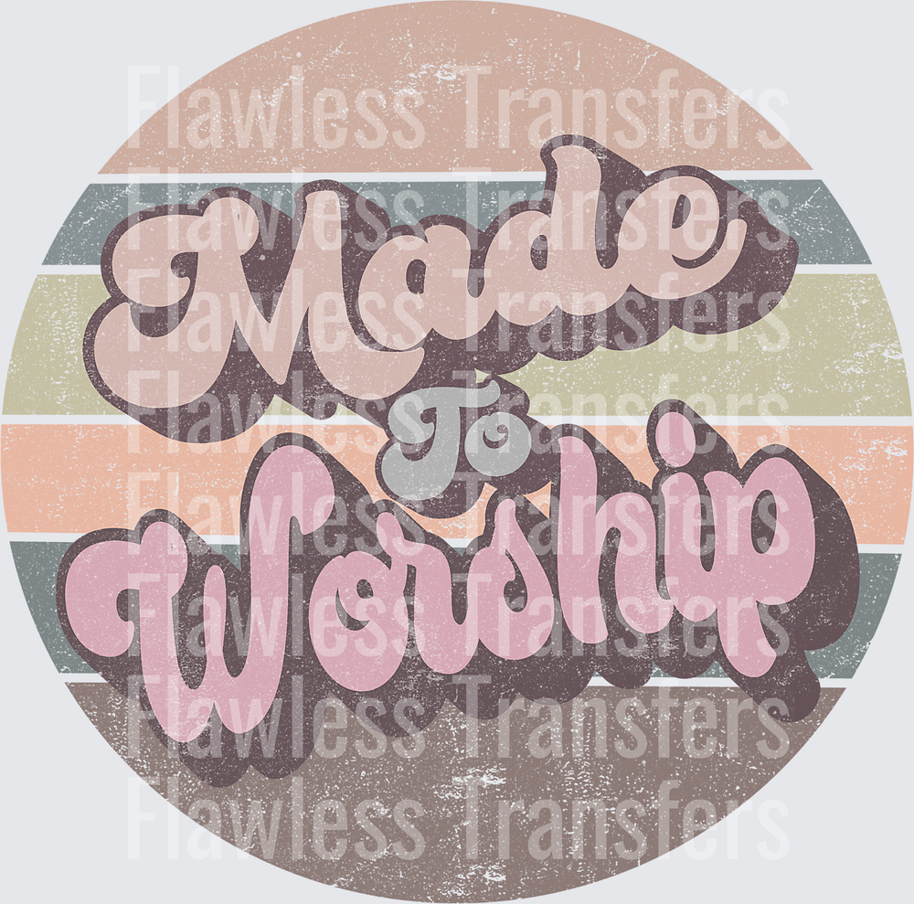 Made To Worship #5182