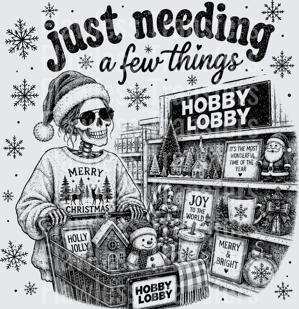 Just Needing A Few Things Christmas #7942