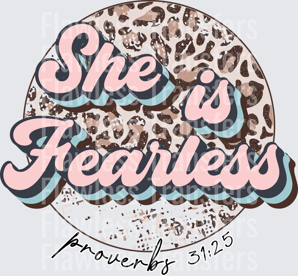 She Is Fearleass #5245